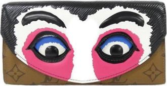 Louis Vuitton Pre-owned Wallets, female, Brown, Size: ONE SIZE Pre-owned Canvas Wallet