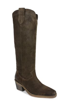Zigi Soho Bangor Western Boot in Brown Suede at Nordstrom, Size 11