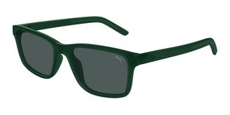 Puma PU0493S 006 Mens Sunglasses Green Size 55 - Free RX Lenses - Free RX Lenses