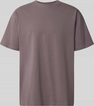 Armedangels Armedangels Relaxed Fit T-Shirt aus reiner Baumwolle Modell MAARKOS HEAVY WEIGHT in Graphit, Gr&ouml;&szlig;e XXL