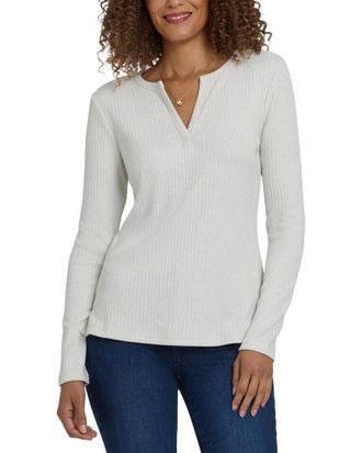 NYDJ Nydj Henley Blouse