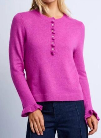 Lisa Todd Womens The Allure Top In Hot Orchid