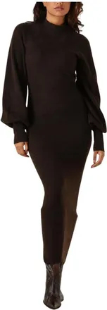 Ibana Dames, Jurken, Bruin, Maat: XS Poliester