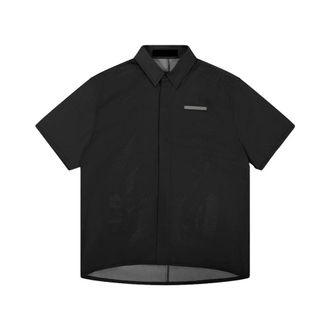 Heliot Emil Short Sleeve Shirts, male, Black, Size: XS Alsoran SS Shirt