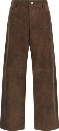 Max Mara S Max Mara Lamb Leather Casual Womens Pants
