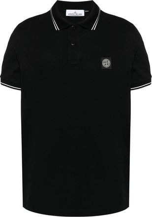 Stone Island Logo-patch Polo Shirt