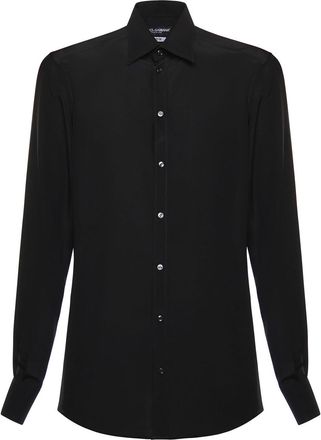Dolce & Gabbana Silk Crepe De Chine Shirt