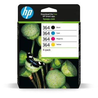 Braun HPINC Multipack confezione da quattro cartucce originali 364 nero, ciano, magenta, giallo
