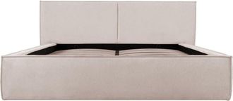 DRAWER Cama con cofre de tela 140x190cm - Beige