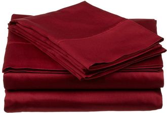 Superior 400 Thread Count Egyptian Cotton Solid Deep Pocket Sheet Set