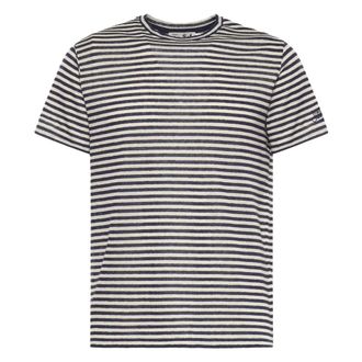 MC2 Saint Barth T-Shirts, male, Multicolor, Size: XL Dover Stripes T-Shirt