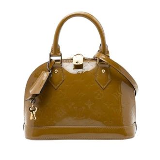 Louis Vuitton Pre-owned Handbags, female, Green, Size: ONE SIZE Pre-owned Alma BB