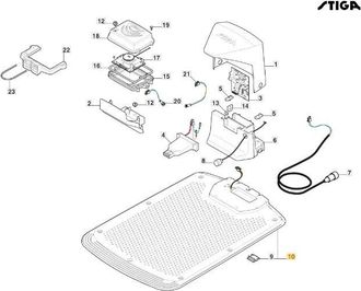 STIGA Sports Original Stiga A3000 Rtk Robot Cortac&eacute;sped 381119736/0
