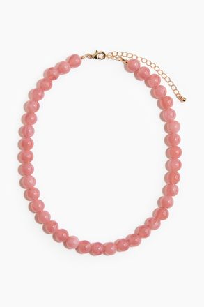 H&M Halskette mit Perlen - Orange