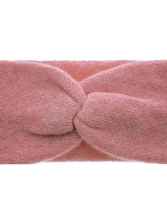 Zwillingsherz Stirnband ZWILLINGSHERZ Classic, Damen, old rose, Strick, Kaschmir, M&uuml;tzen Stirnband, Knoten vorn, Cashmere, Feinstrick