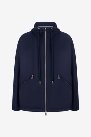 Moncler Regenjacke mit Kapuze aus Nylon Cassiopea