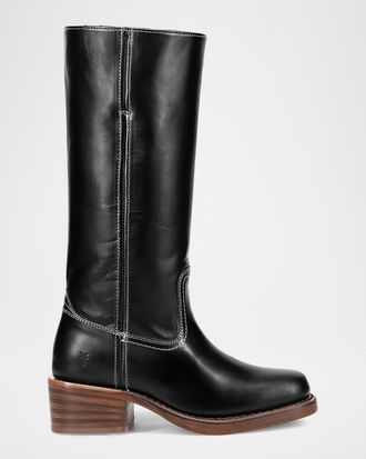 Frye Campus 14L Leather Knee-High Boots