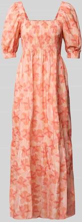 Moves Midikleid mit Karree-Ausschnitt Modell Aleah in Rosa, Größe 34