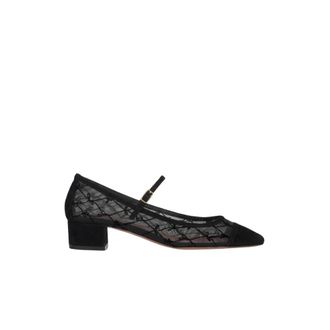 Aquazzura Pumps, female, Black, Size: 7 1/2 US Mayor Mesh 35