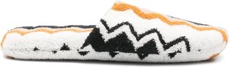 Missoni Home Slippers met zigzag-patroon - Beige