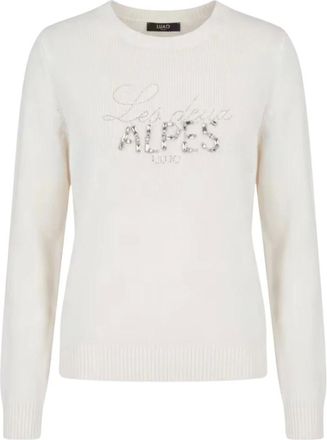 Liu Jo Maglia Chiusa - Dames - Truien - Wit - Maat: XS