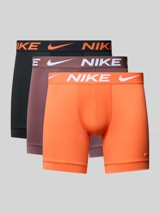 Nike Trunks mit Label-Details im 3er-Pack in Orange, Gr&ouml;&szlig;e XL