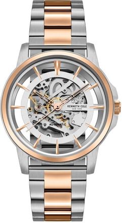 Kenneth Cole Automatic Skeleton Dial Mens Watch KC5022701010