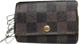 Louis Vuitton Pre-owned Leren Sleutelhanger - Dames - Vintage Accessoires - Bruin - ONE Size - Leer - Vintage