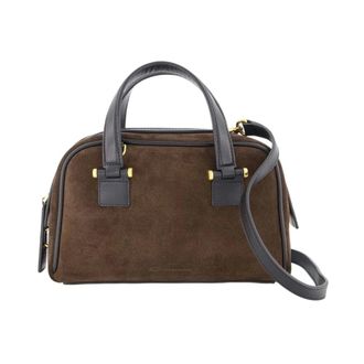 Ami Georges Small Bowling Bag - Bags - Mujer - Marr&oacute;n - ONE SIZE