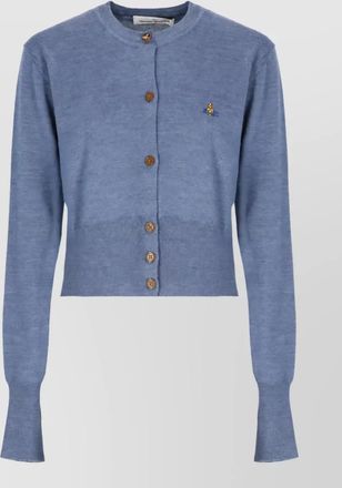Vivienne Westwood ribbed wool button-up cardigan