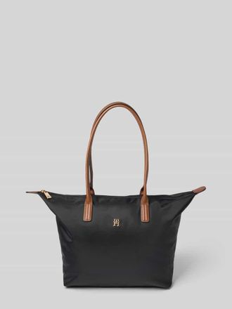 Tommy Hilfiger Shopper mit Label-Applikation in Black, Gr&ouml;&szlig;e 1