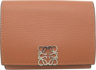 Loewe Brown Leather Wallet (Tri-Fold) (Pre-Owned)