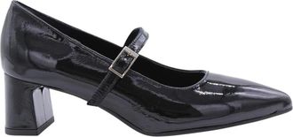 Catwalk Elegante Mary Jane Pump Loutro - Dames - Pumps - Zwart - 36 EU - Schoenen