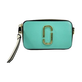 Marc Jacobs Snapshot Crossbody Bag - Dames - Tassen - Groen - Maat: ONE Size Leer