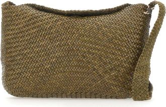 Dragon Diffusion Santa Marta Crossbody Tas - Dames - Schoudertassen - Groen - ONE Size - Leer - Tassen
