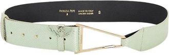 Patrizia Pepe Riemen - Dames - Riemen - Groen - ONE Size - Accessoires