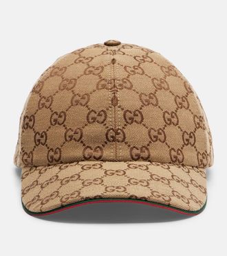 Gucci GG Supreme Canvas cotton-blend baseball cap