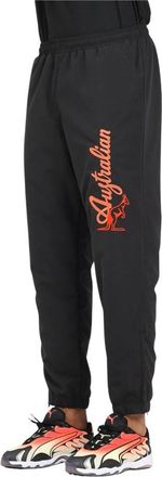Australian Footware Zwarte Sportieve Broek Antibes - Heren - Sweatpants - Zwart - S - Broeken