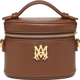 Amiri Nano Logo Leather Vanity Bag