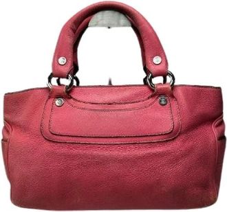 Celine Pre-owned Vintage Handtas - Dames - Vintage Handtas - Roze - ONE Size - Leer - Vintage