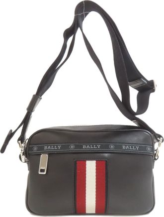 Bally Leather Shoulder Bag (Pre-Owned)