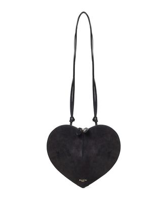 Alaia Le Cur Leather And Suede Shoulder Bag