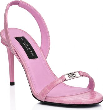 Philipp Plein High Heels Sandals Hexagon 9