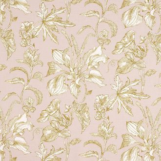 Ballard Designs Eloise Pink Fabric by the Yard - Ballard Designs