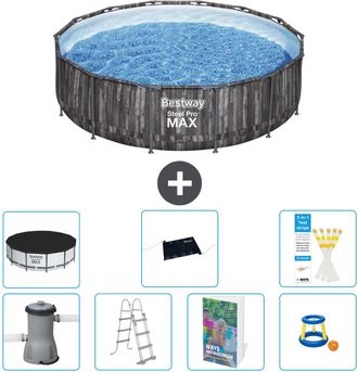 Bestway Piscina Bestway Steel Pro Max Redonda - 427x107 Cm - 8-piezas S559
