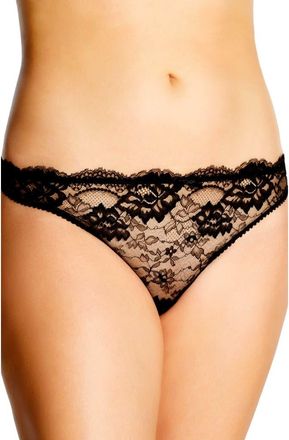 Journelle Isabel Thong in Noir at Nordstrom, Size X-Small