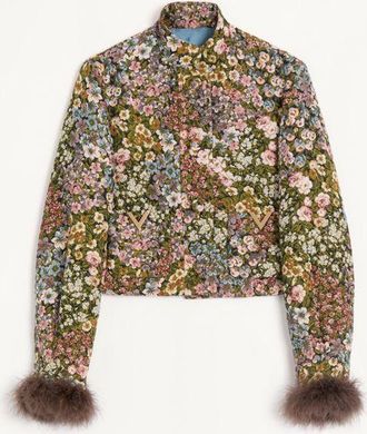 Valentino Caban In Gobelin Apres LHiver Fiorellini Wo