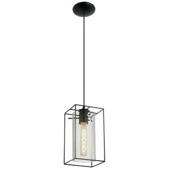 Eglo Eglo - Loncino Slim Pendant Ceiling Light Black