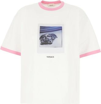 Versace Donna, Top, Bianco, XS, new