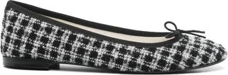 Repetto Cendrillon tweed ballerina ballerinas